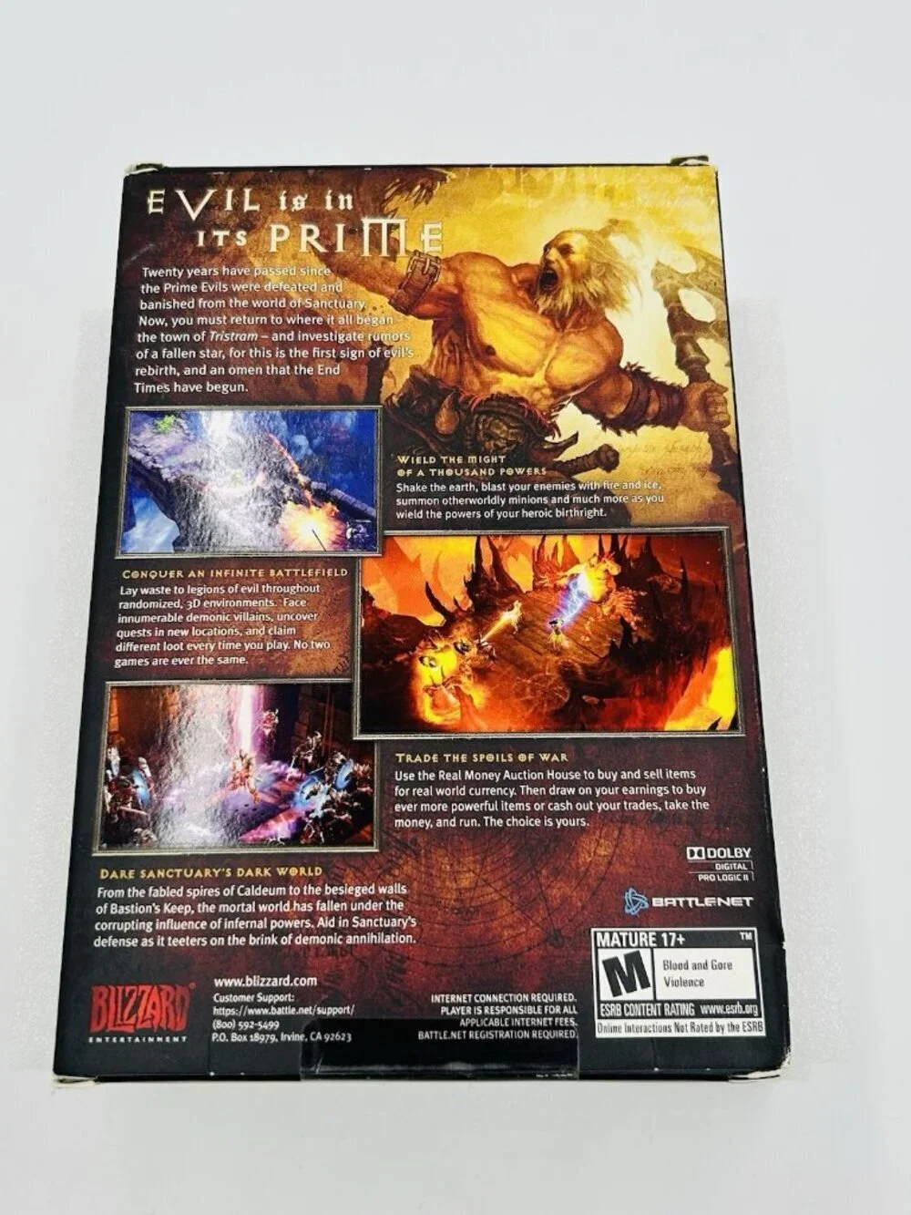 Diablo III 3 PC Big Box Complete with CD-ROM, Manual & Inserts (Blizzard, 2012)